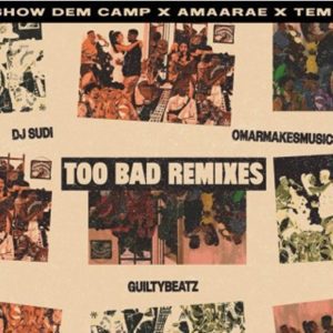 Show Dem Camp - Too Bad No Nazar Remix ft. Amaarae, Tems, DJ Sudi & OmarMakesMusic