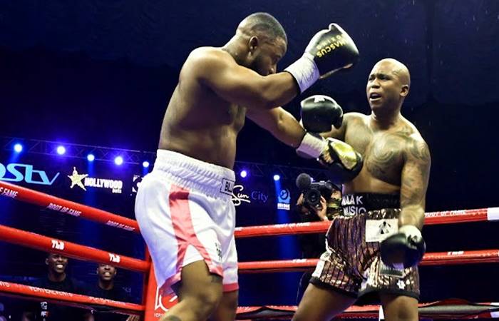 Cassper Nyovest vs NaakMusiQ Boxing Fight