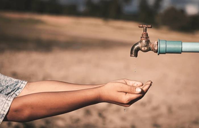 No water in Cape Town area
